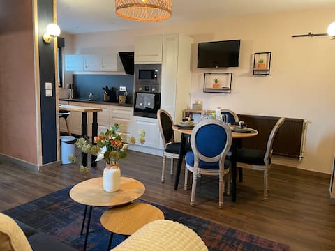 Fully-equipped 80 m2 duplex