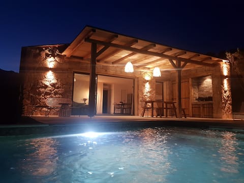 Stone villa with heated swimming pool classified 4*