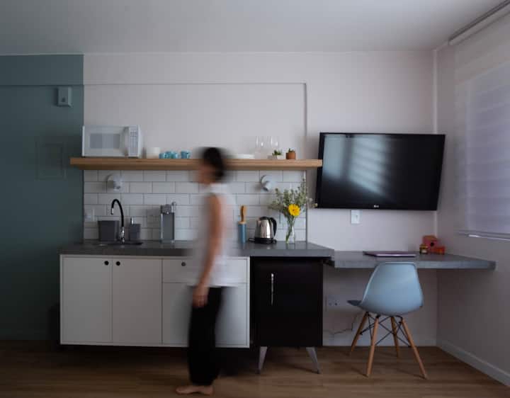 Studio with Park View Apartments for Rent in Brasília, Distrito