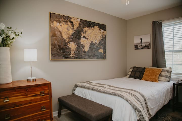 ห้องสำหรับผู้เข้าพัก #3 - เตียงขนาดเต็ม/เตียงเมมโมรี่โฟม