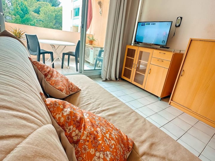 Appt T2/4 Pers / Clim/ Piscine - Balaruc-les-Bains