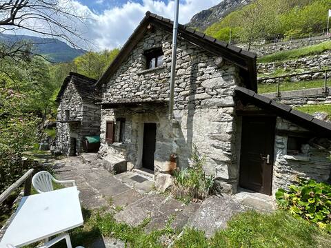 Rustic on the Verzasca River