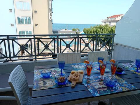 Enchanting sea-view accommodation