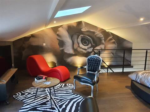 Love room with private spa