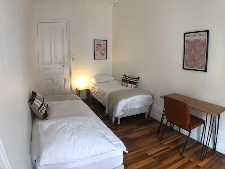 Dormitorio 3. 2 camas de 80 cm