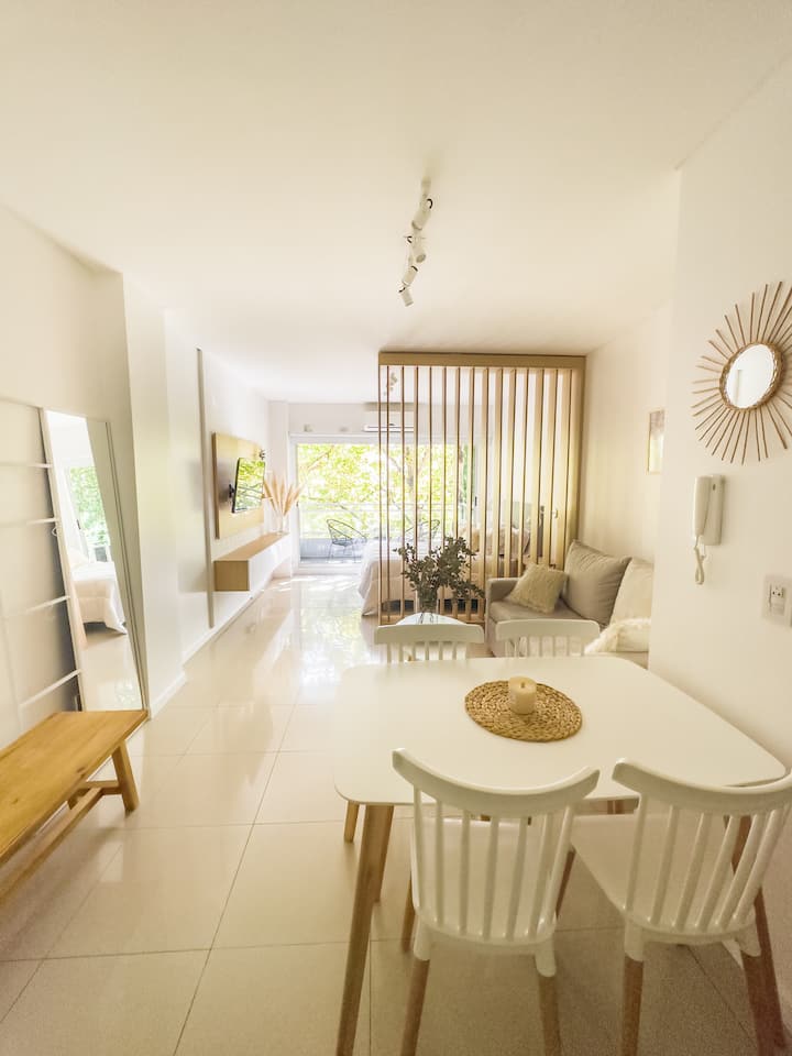 Monoambiente a estrenar con balcón en Villa Crespo