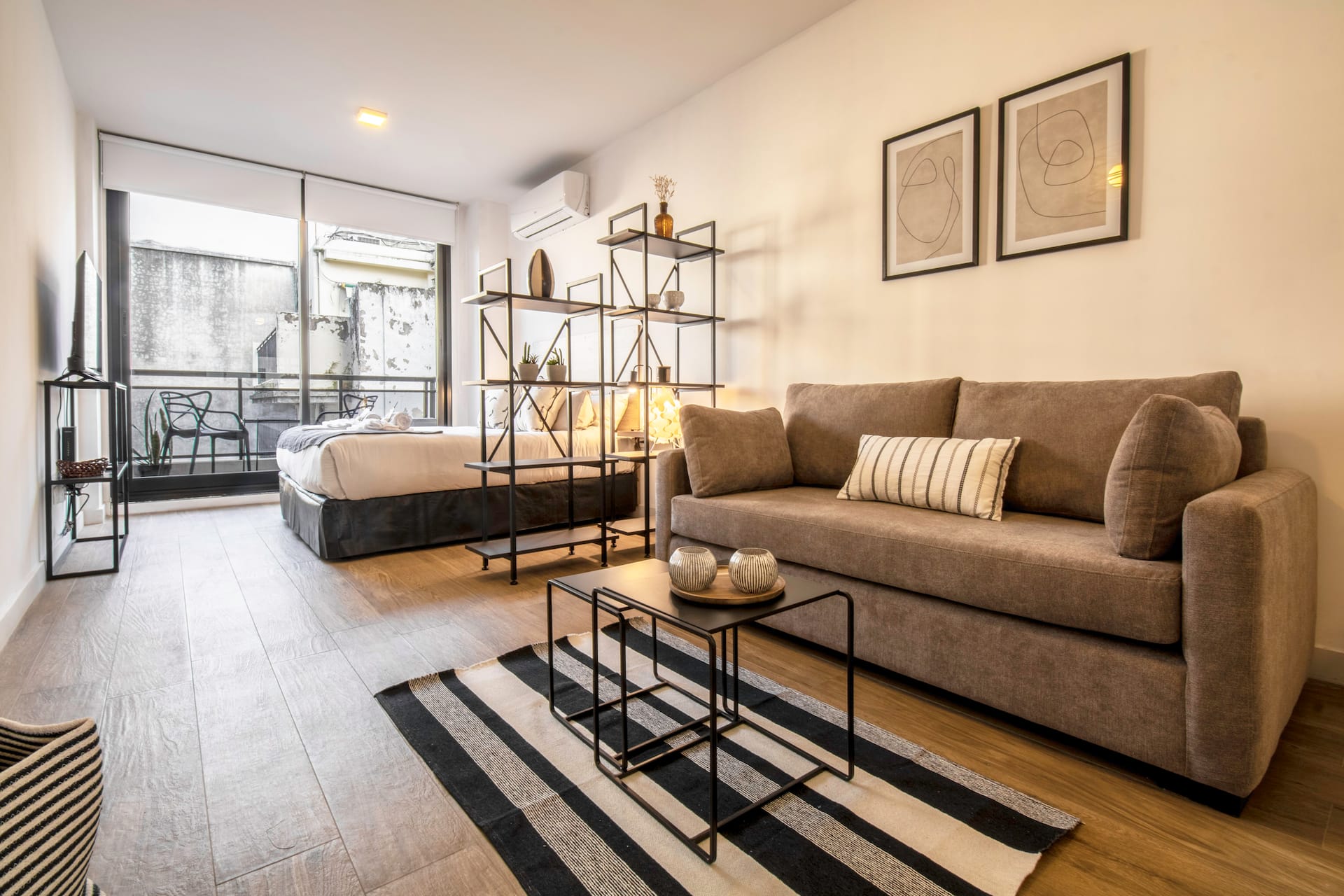 Studio com terraço em Palermo Soho