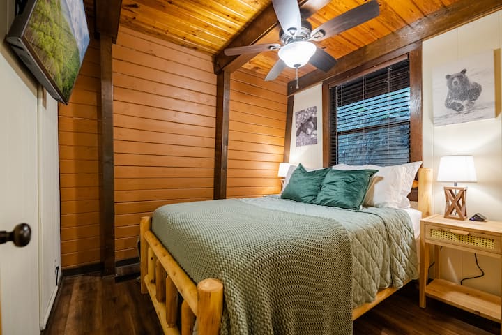 Plne vybavená spálňa na 2. poschodí