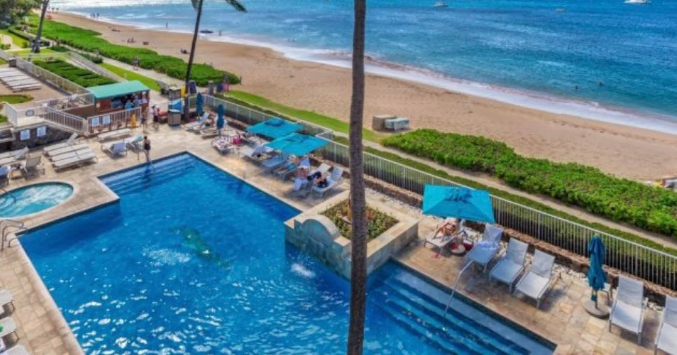 Kaanapali Whaler Full Oceanfront Oceanview AC - Image 26