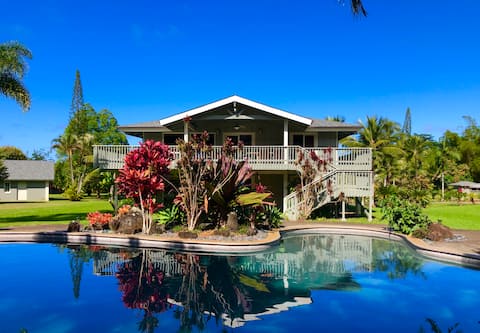 Kauai's #1 Rental-Pool, Spa, Gym, Sleeps Up to 16