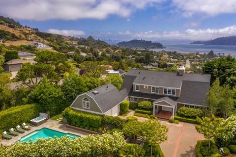 Luxury home with large pool and great views