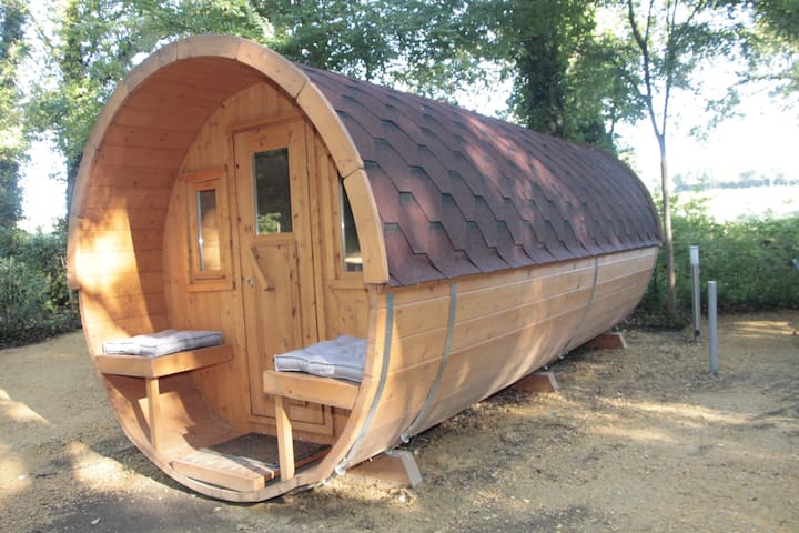 Cabane Tonneau - Suze-la-Rousse