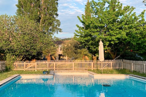 Apartment in a farmhouse
4+2 pers