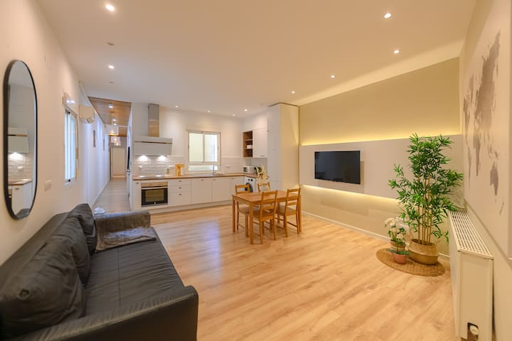 Centrico, amplio e iluminado apartamento en Madrid