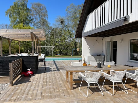 House with pool on sunny Öland