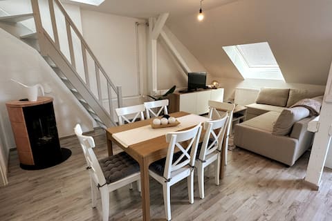 Comfortable new attic floor