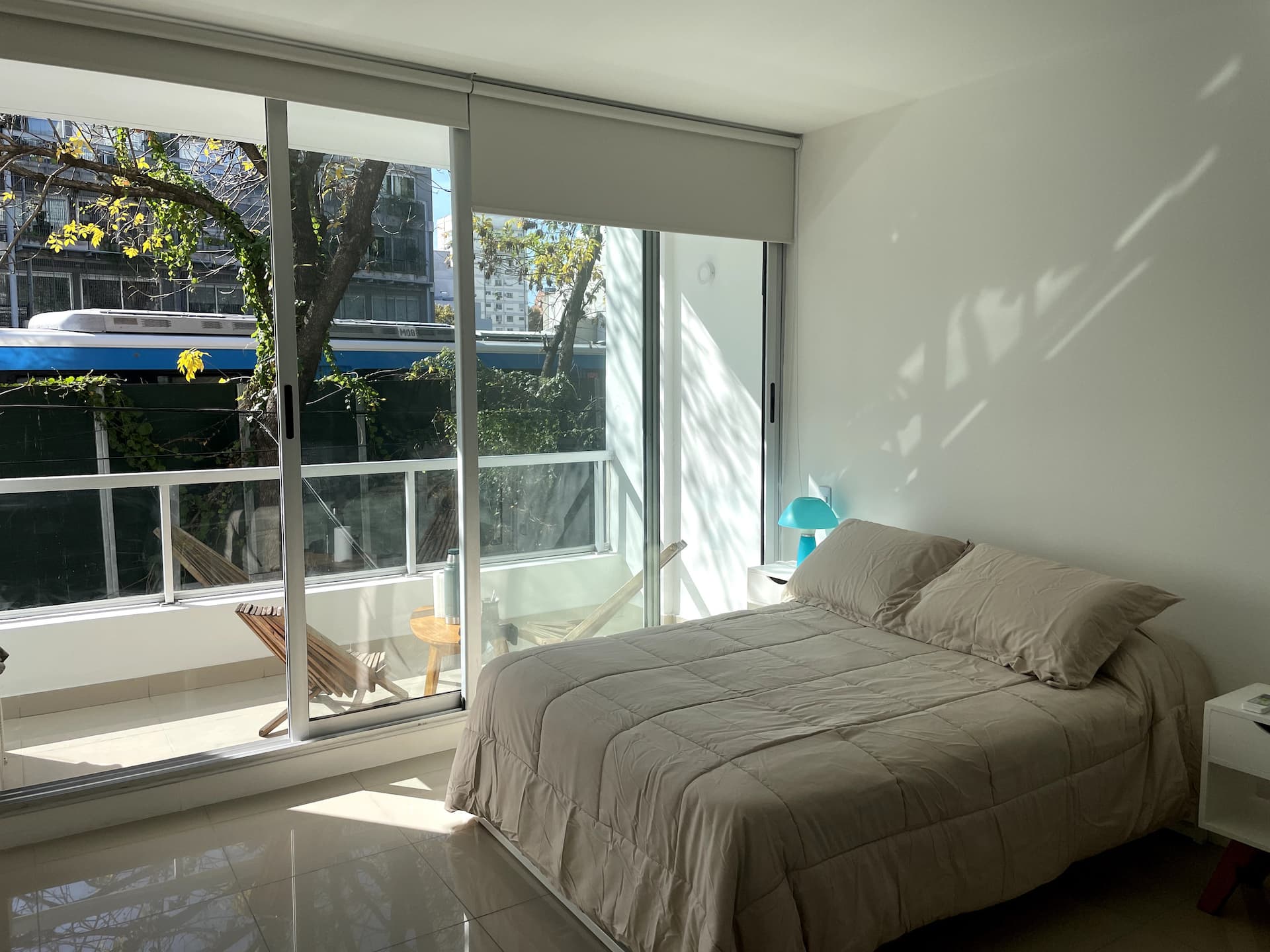 Apartamento de 1 quarto com varanda em Belgrano