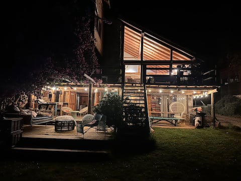 House with Vichuquen Lake Edge