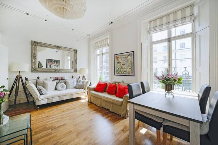 Spacious 2-bed flat in Pimlico