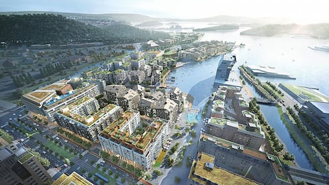 New apartment in Bjørvika by Sørenga/Barcode