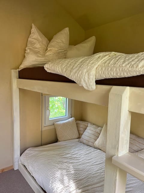 Top Airbnb: Tree house with forest cinema in an outdoor canopy bed in Rostock