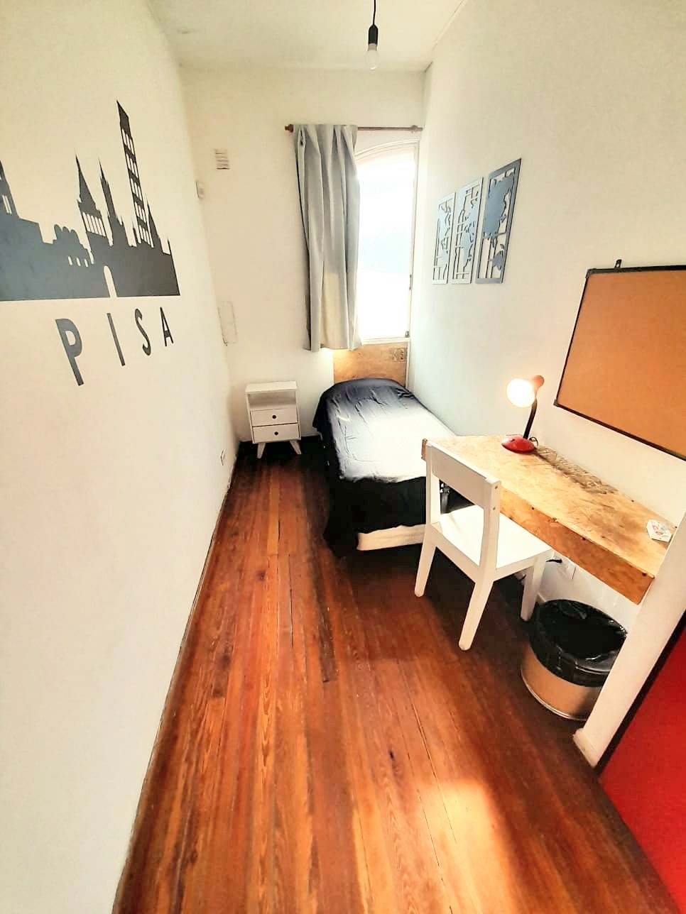 Habitación en casa compartida amoblada en Palermo