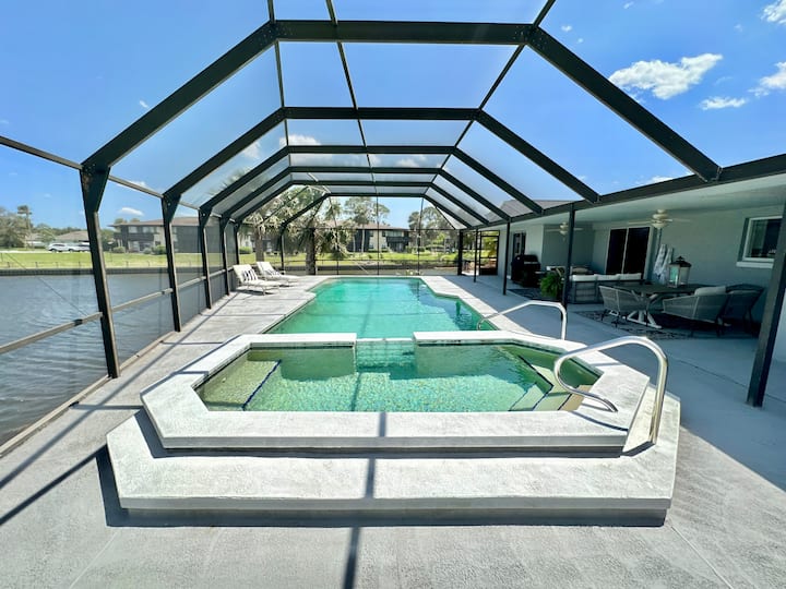 Water Front Oasis - Waterfront Views & Heated Pool - パーム・コースト, FL