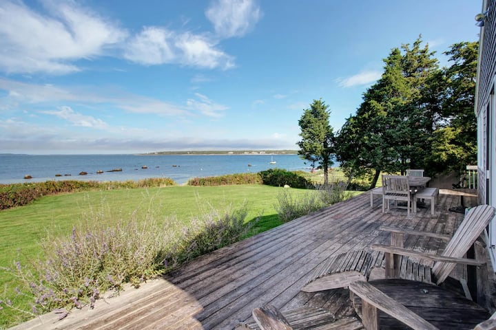 Unique Beachfront Vacation Home - Falmouth, MA