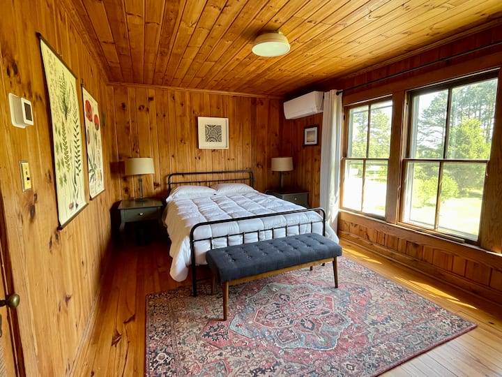 Dhoma e gjumit 4, chalet, me krevat dopio "queen".