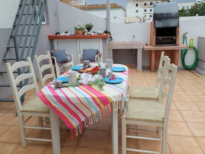Olhão-terraço Cosy, Terrace, Barbecue - Olhão