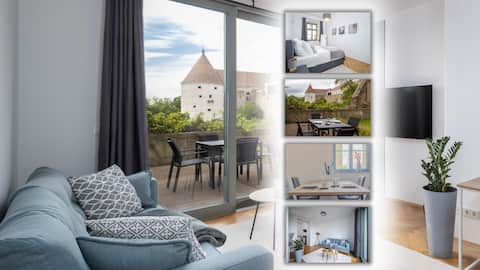 CoView | castle view | barrier-free | kitchen