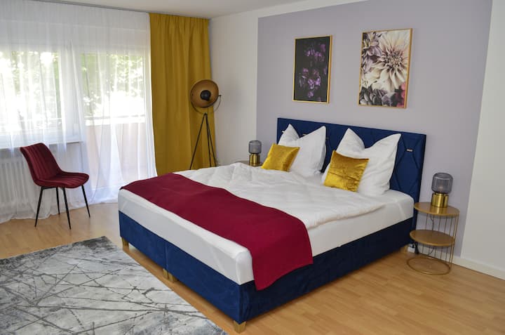 Apartment Volkspark Mit Balkon - Netflix - Küche - Kaiserslautern