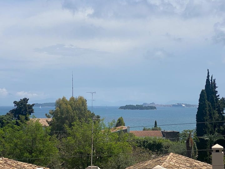 Beach+seaview+bbq/kommeno/linga Longa Apt.2/90 Sqm - Corfu