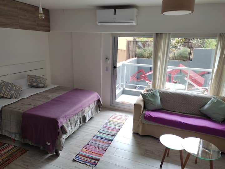 Comfortable & modern apartment with sauna & gym