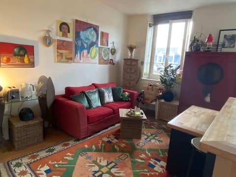 Airbnb performant: Bohemian Apartment à Honfleur