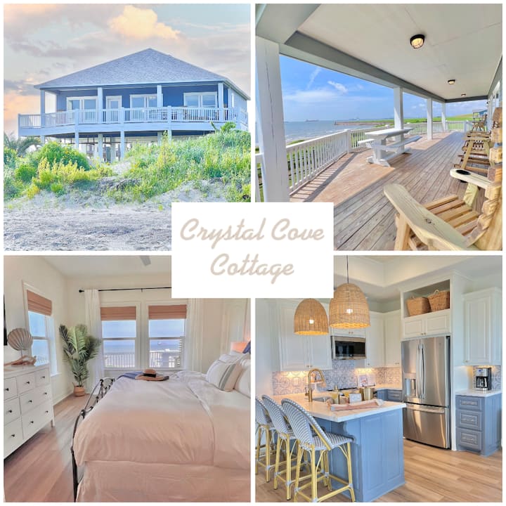 Crystal Cove Cottage- Luxury Beachfront Property