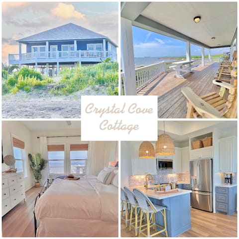 Crystal Cove Cottage- Luxury Beachfront Property
