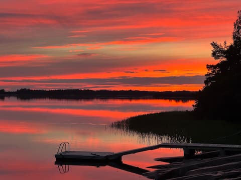 Private summer gem by the water
