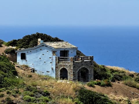 The Blue House on the Hill