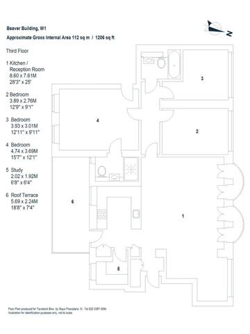 Iconic London Oxford Street 3 Bedroom AC+Balcony gallery image 4