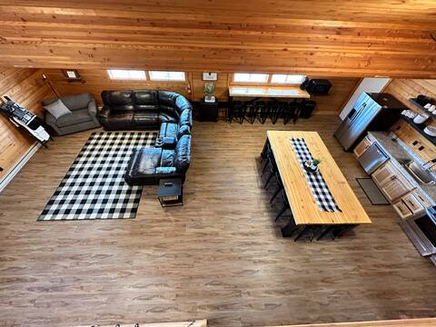 KB Lodge sleeps up to 22!