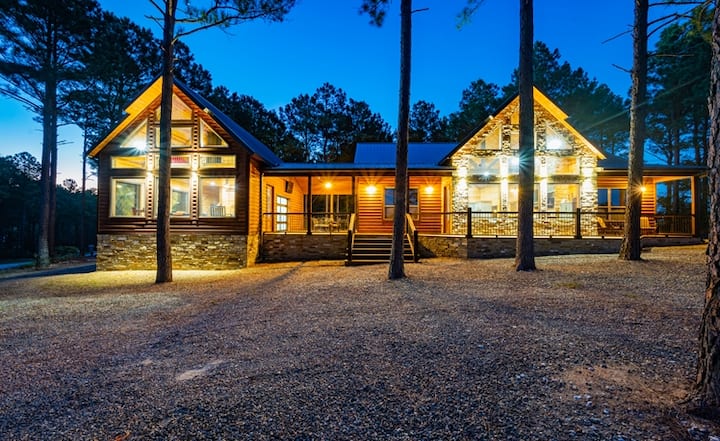 Lost Creek Lodge - Main House And Bunk/game Room - Broken Bow, OK