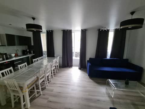 10 min Paris (L1), 30 min Disney (RER A) Aircon