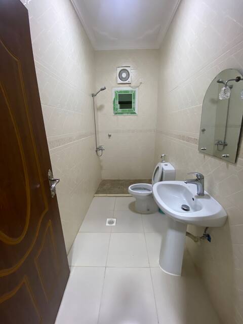 Two-room apartment, kitchen, and toilet