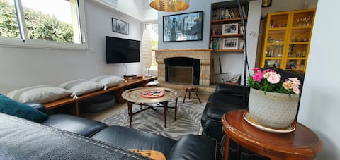 Villa for 14 people, 5 minutes to the beach