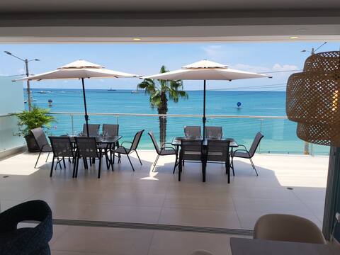 Luxury apartment with garden for big groups