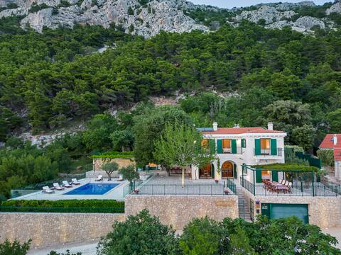Dalmatian Style Villa with Sea View