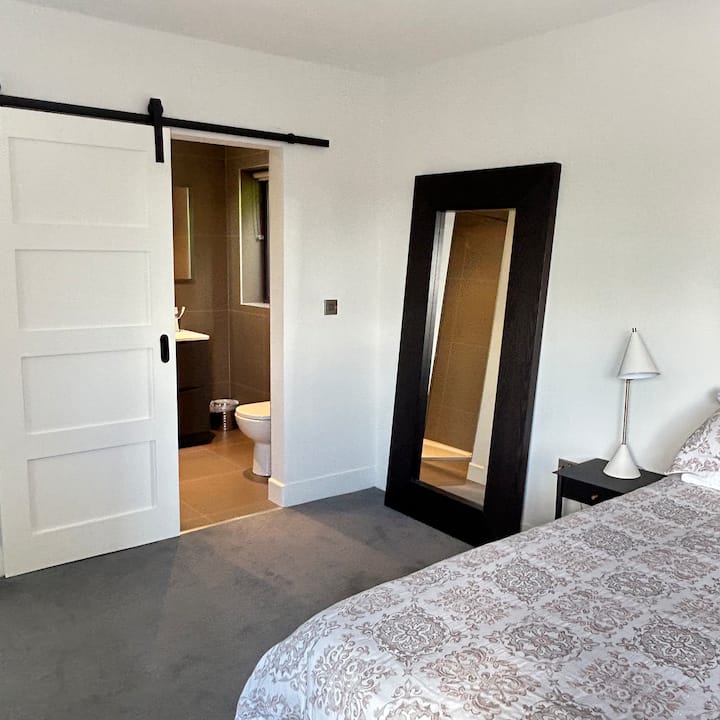 带套房的主双人卧室