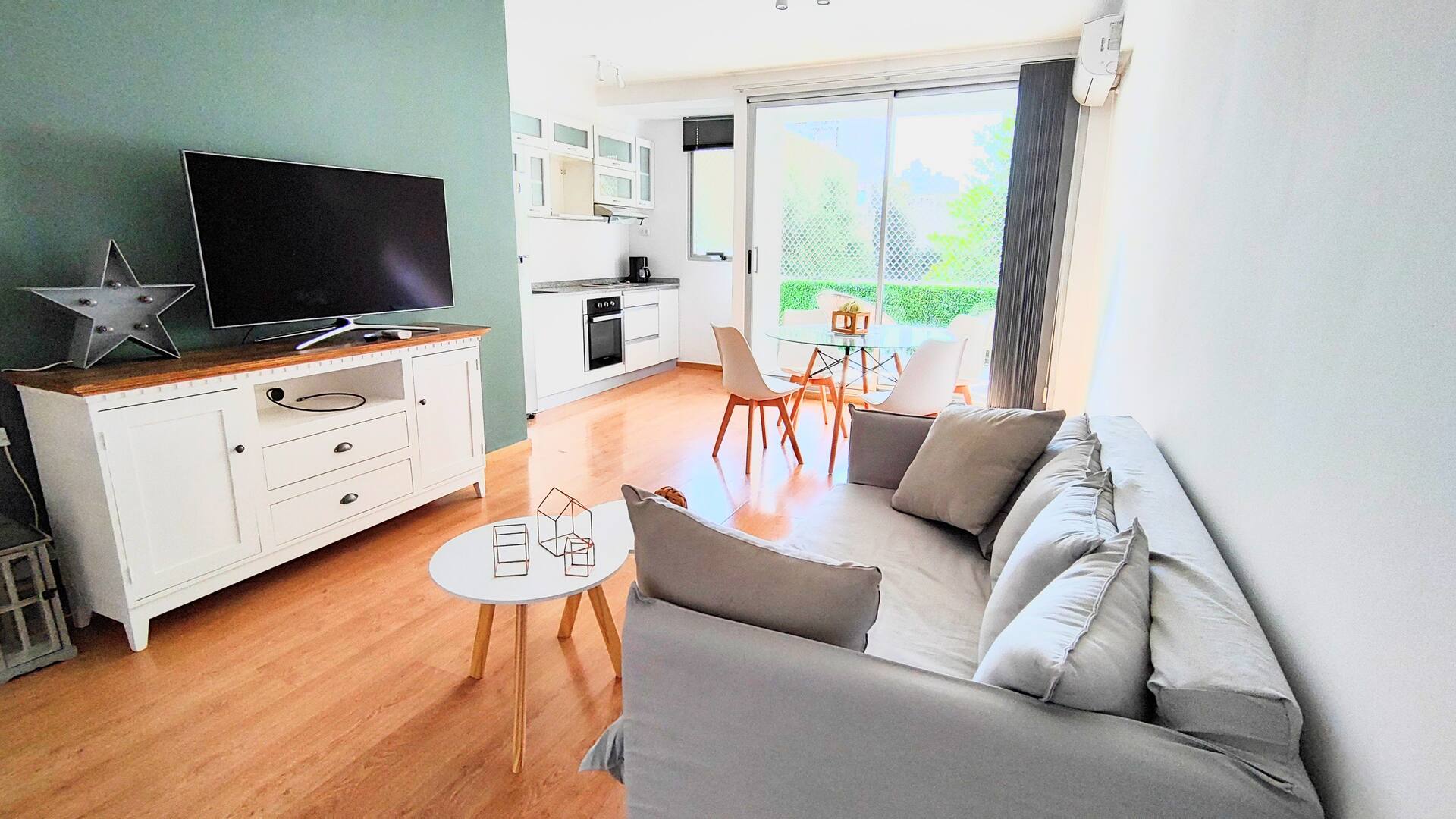 Apartamento de 1 quarto em Palermo Hollywood com varanda