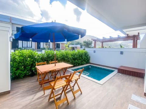 Apartment with Private Pool at Praia de Palmas-0119
